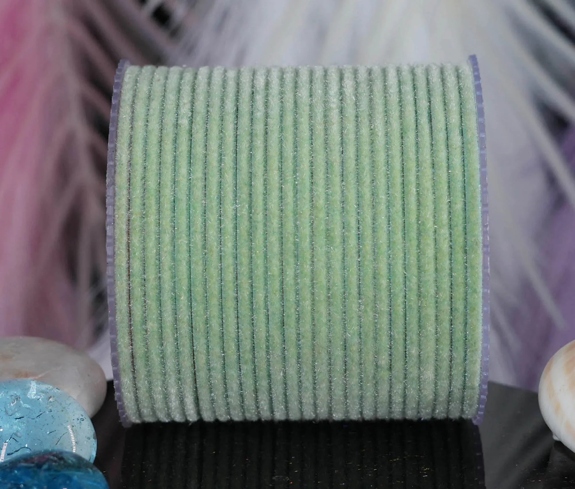 Pista Velvet Metal Bangles for Women & Girls (Pack of 24) - The Golden Cascade